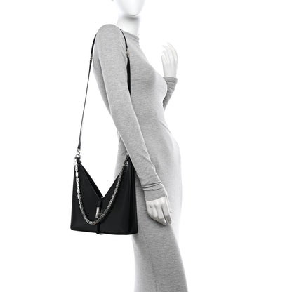 Givenchy Box Calfskin Small Zipped Cut Out Shoulder Bag Black 2 of 10