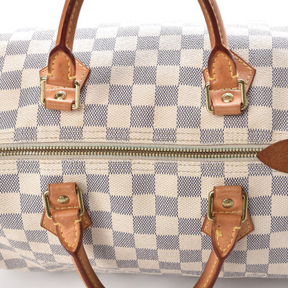 Louis Vuitton Damier Azur Speedy 35 13 of 18