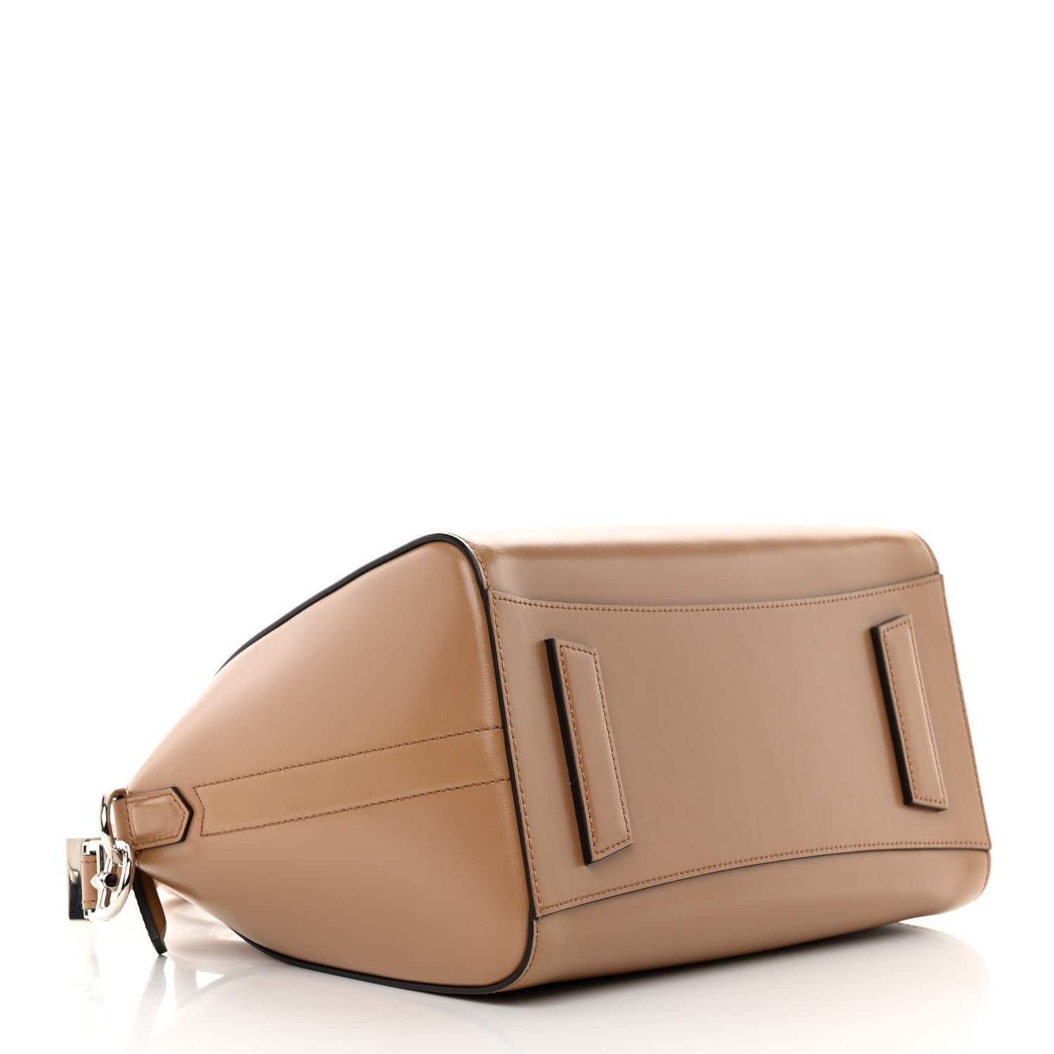 Givenchy Shiny Lord Calfskin Small Antigona Dark Beige 4 of 10