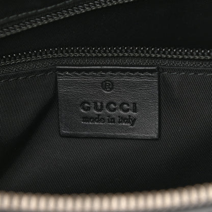 Gucci GG Supreme Monogram Web Messenger Bag Black 5 of 7