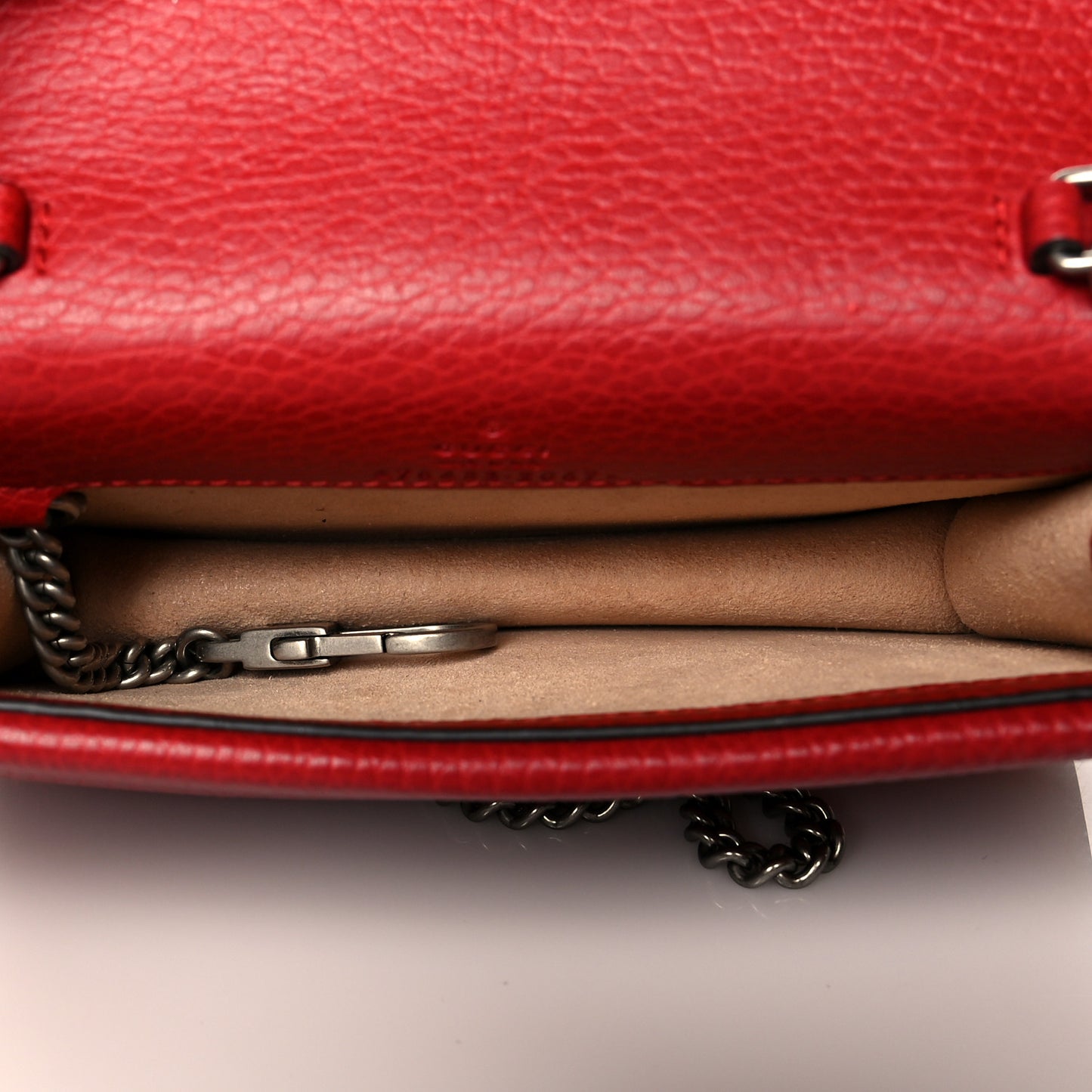 Calfskin Super Mini Dionysus Shoulder Bag Hibiscus Red