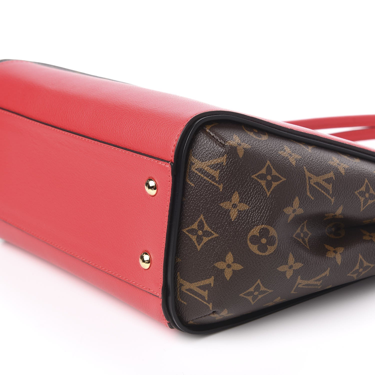 Louis Vuitton Calfskin Monogram Kimono Tote Poppy 8 of 9