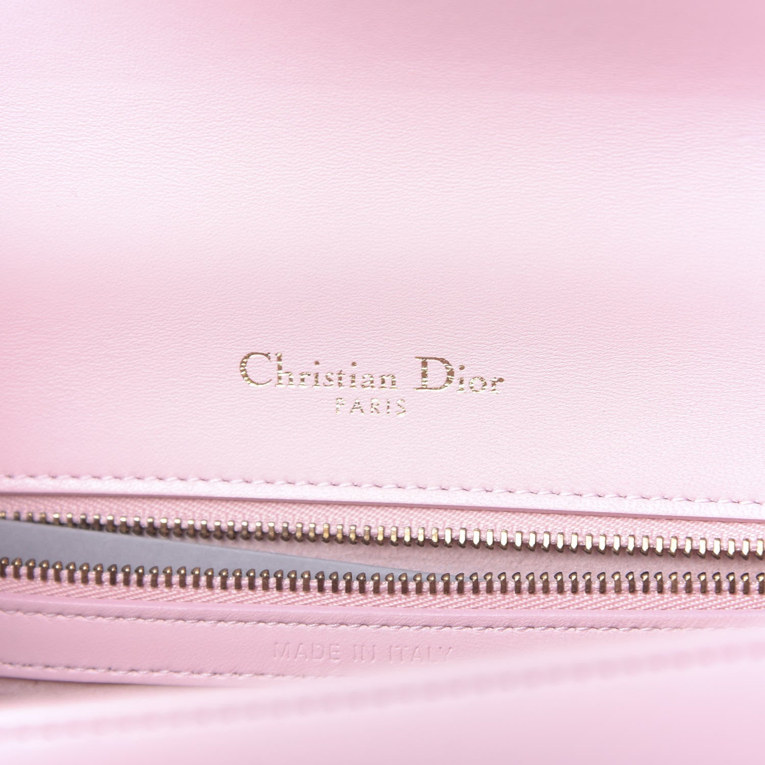 Christian Dior Lambskin Studded Small Diorama Flap Bag Pink 6 of 10