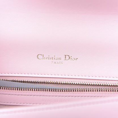 Christian Dior Lambskin Studded Small Diorama Flap Bag Pink 6 of 10