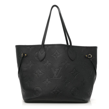 Louis Vuitton Empreinte Monogram Giant Neverfull MM Black 1 of 13