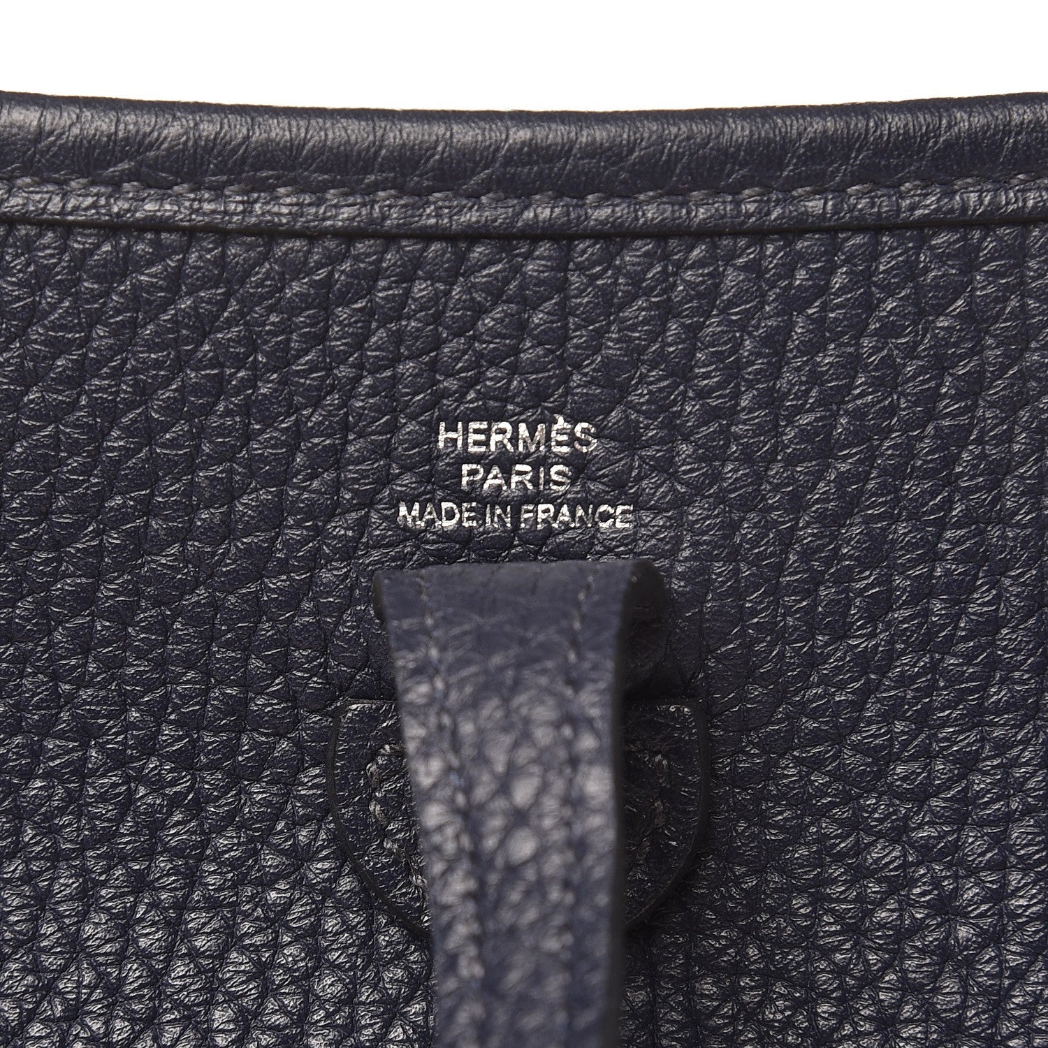 Hermes Taurillon Clemence Amazone Evelyne TPM Bleu Nuit Bleu Indigo 6 of 9