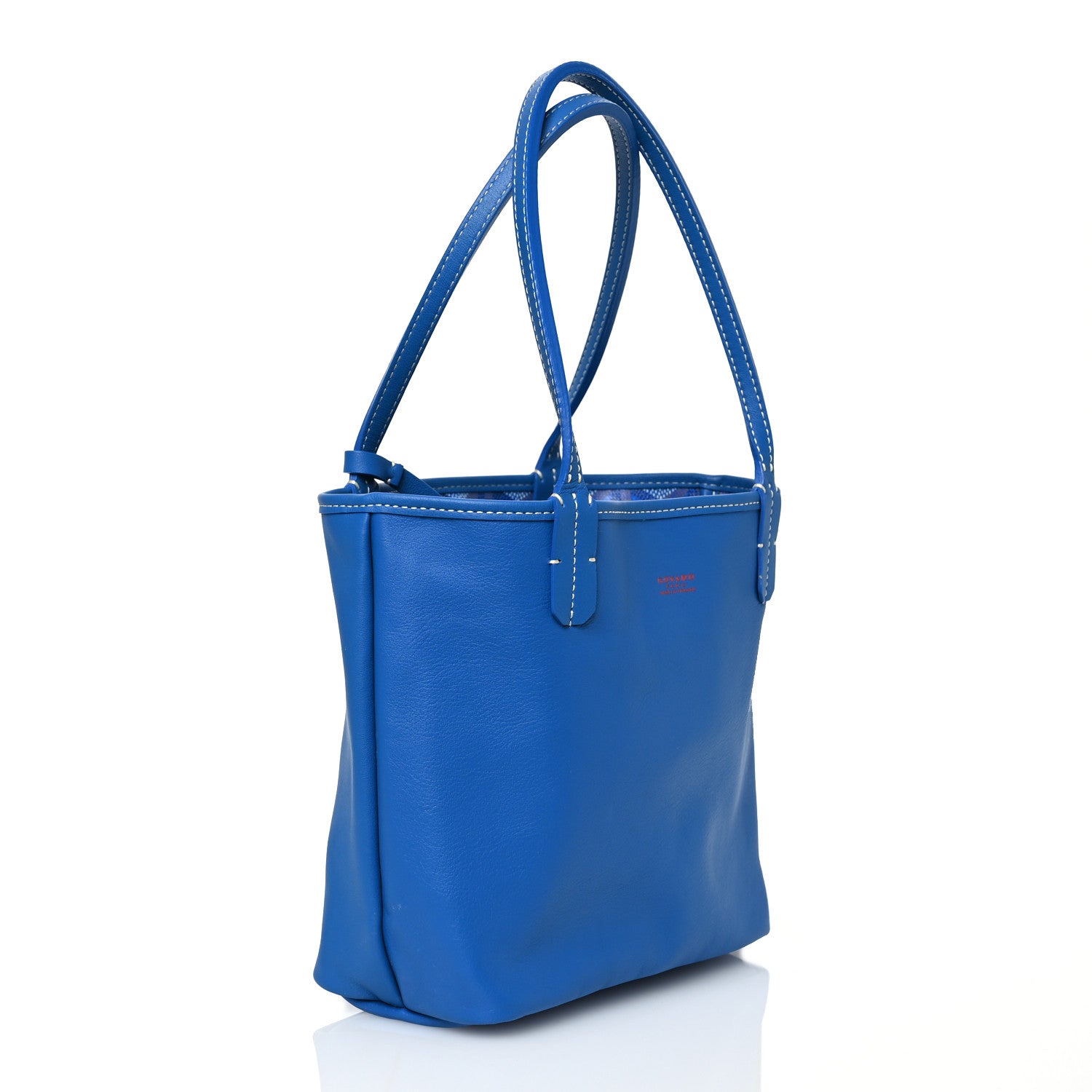 Goyard Goyardine Reversible Mini Anjou Sky Blue 6 of 21