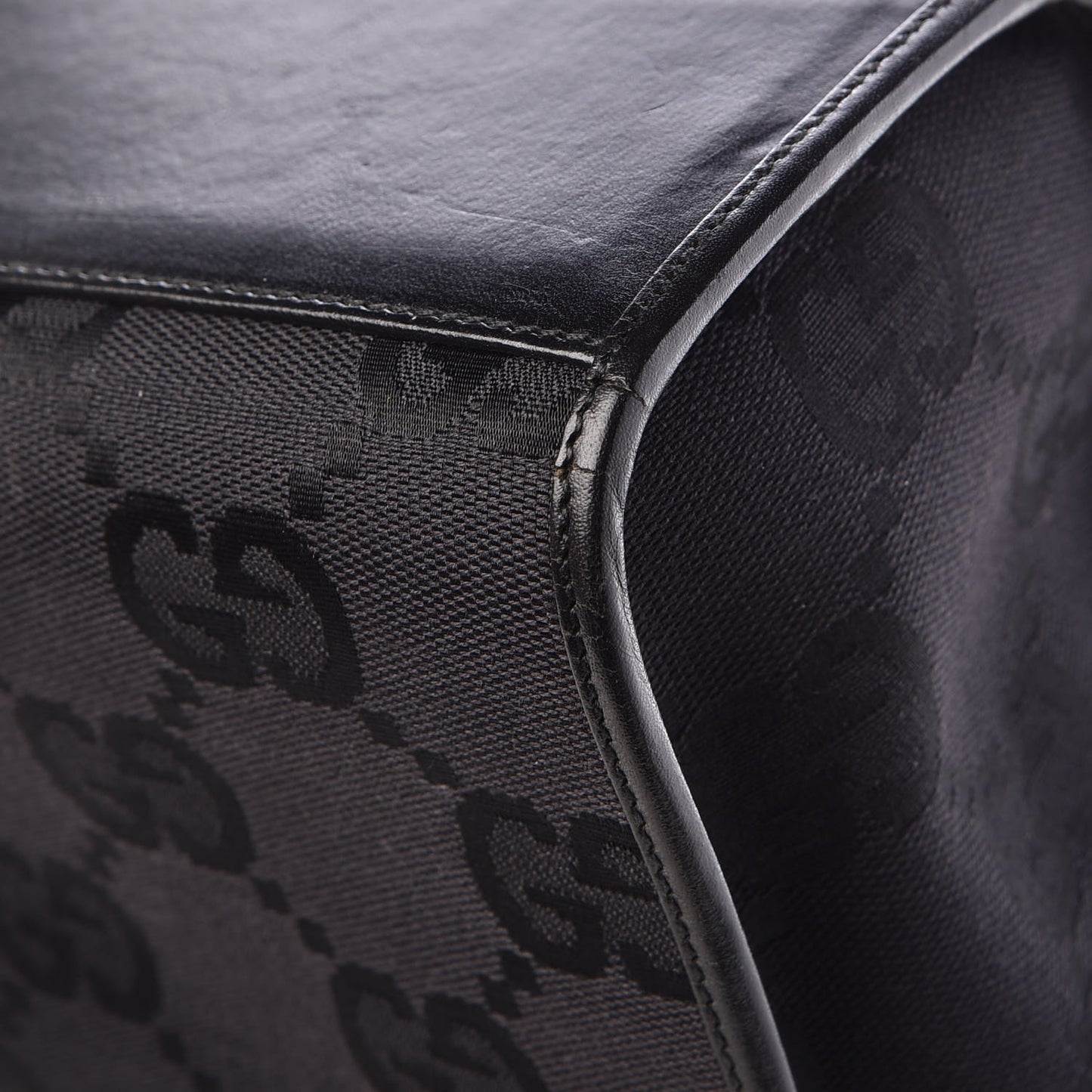 Monogram Bardot Bag Black