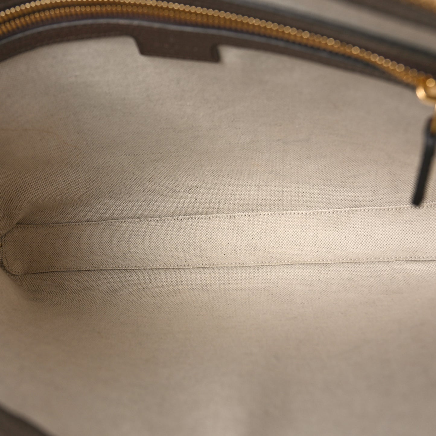 Monogram Jumbo GG Textured Dollar Calfskin Web Wristlet Messenger Bag Camel Ebony New Acero