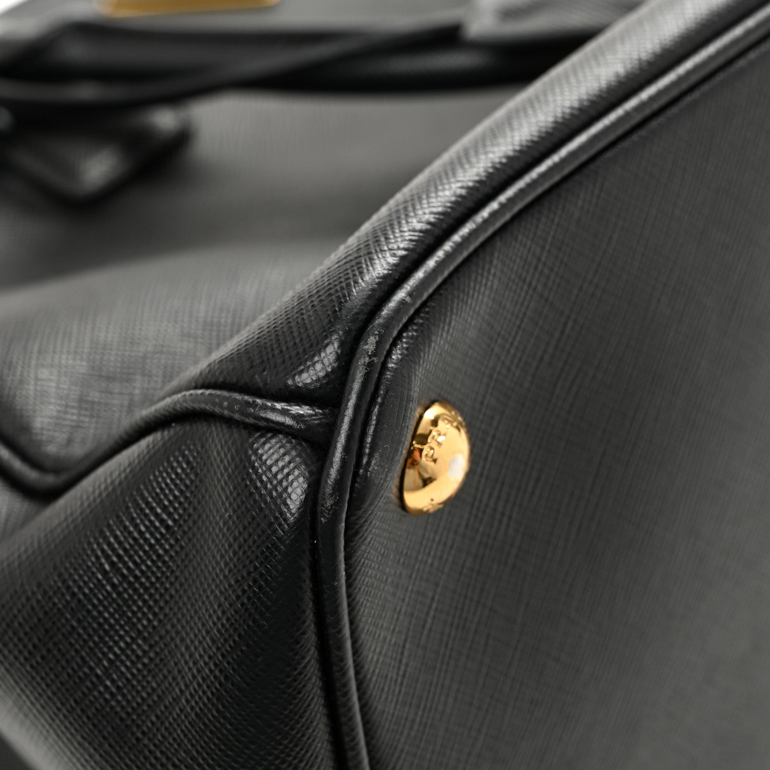 Prada Saffiano Medium Galleria Double Zip Tote Black 14 of 15