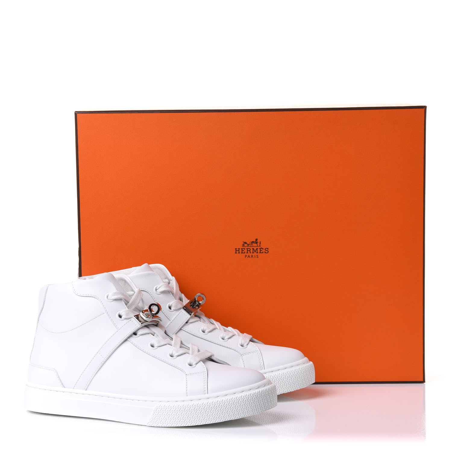 Hermes Calfskin Daydream Sneakers 36 White 13 of 13