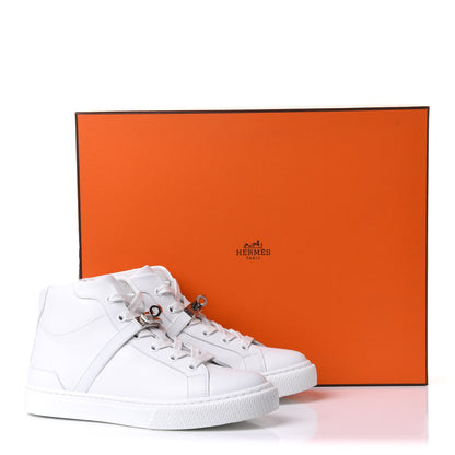 Hermes Calfskin Daydream Sneakers 36 White 13 of 13