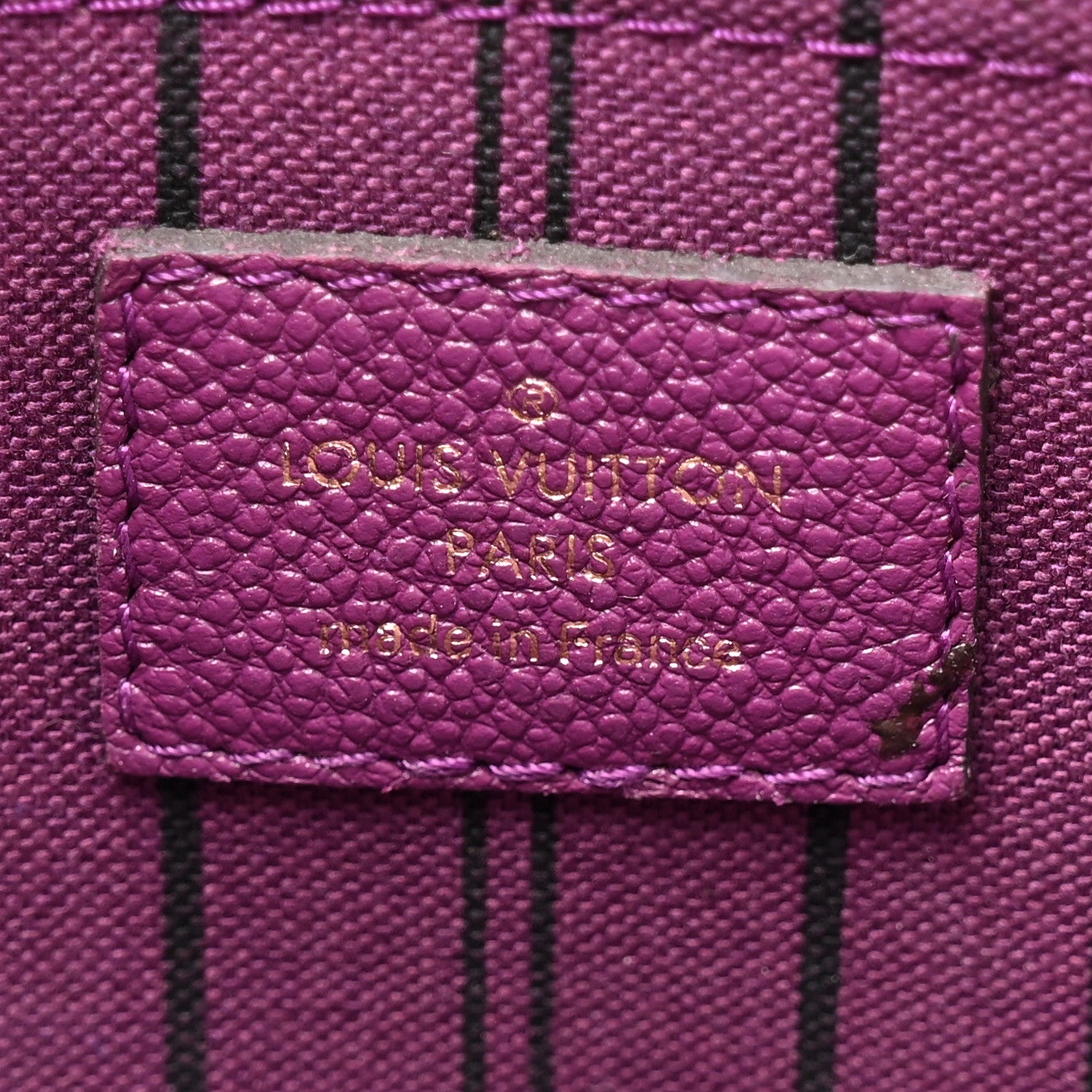 Louis Vuitton Empreinte Montaigne MM Amethyste 6 of 16