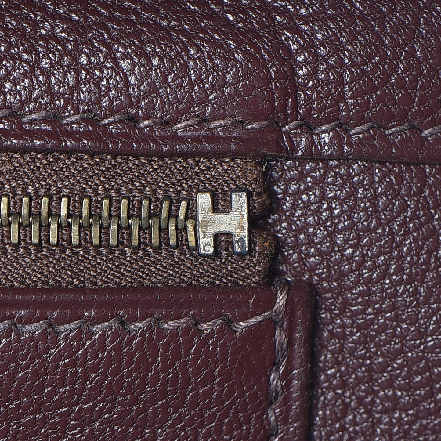 Togo Birkin 35 Chocolate