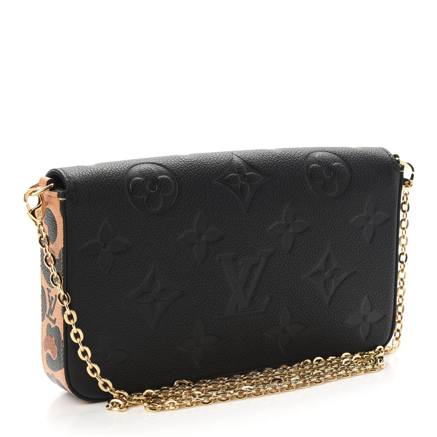 Empreinte Monogram Giant Wild At Heart Felicie Pochette Black