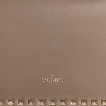 Valentino Garavani Nappa Rockstud Wristlet Clutch Poudre 7 of 7