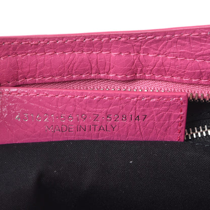 Balenciaga Agneau Classic Silver Hardware S City Rose Flamingo 8 of 12