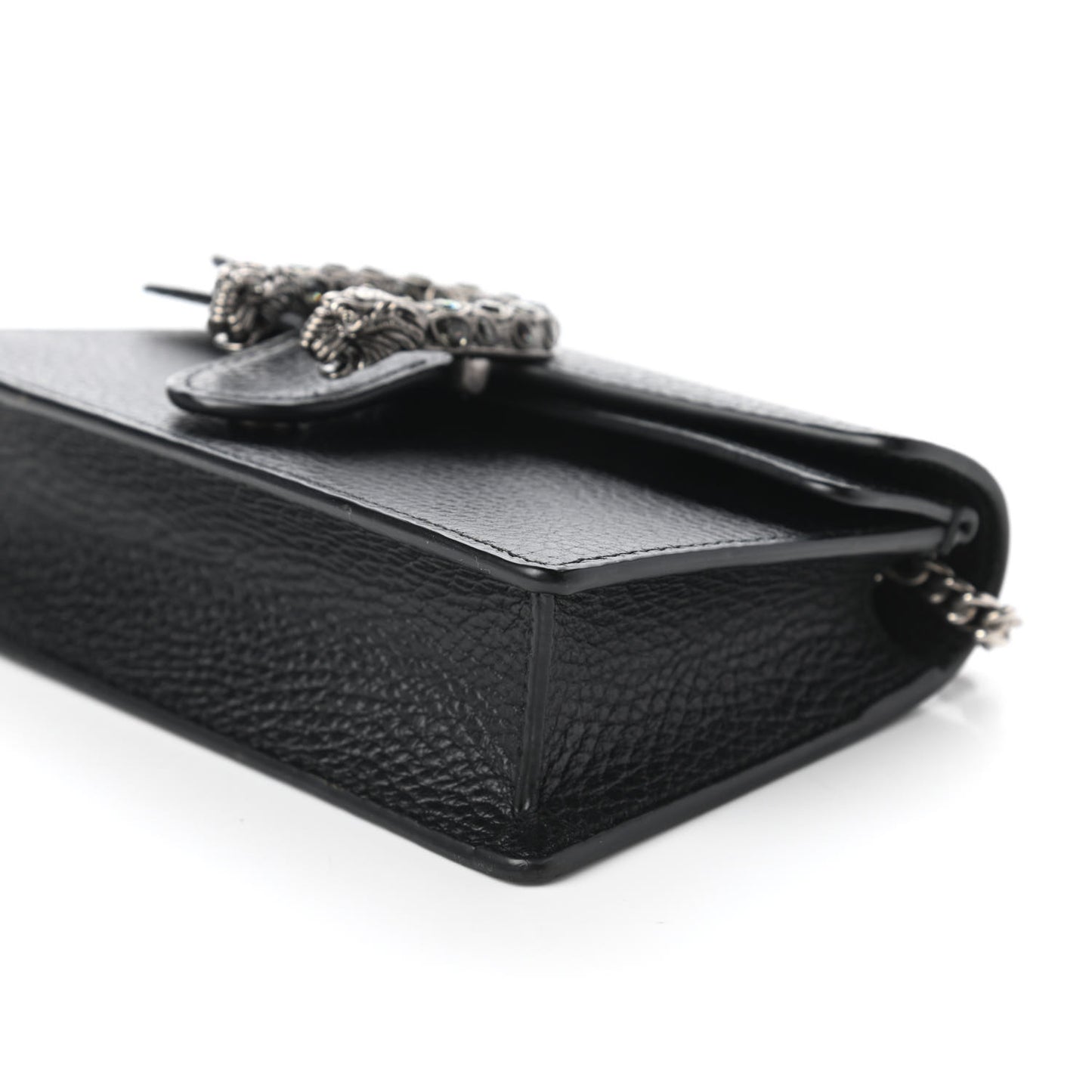 Calfskin Super Mini Dionysus Shoulder Bag Black