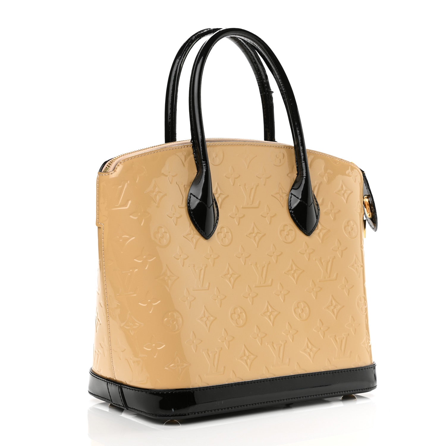 Louis Vuitton Vernis Lockit PM Dune 5 of 13