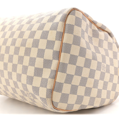 Louis Vuitton Damier Azur Speedy 30 10 of 14