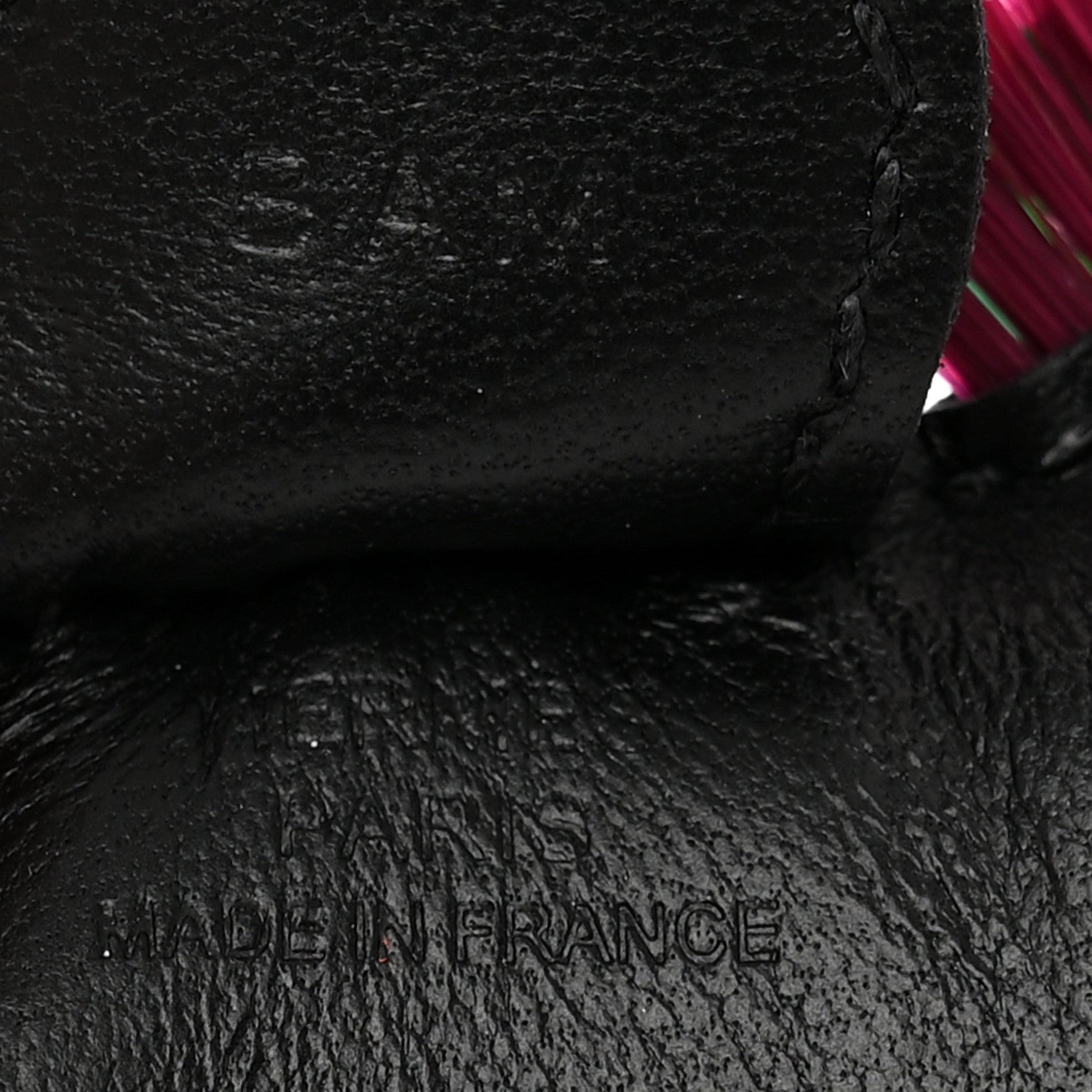 Hermes Milo Lambskin Horse Hair Grigri Rodeo Punk Horse Bag Charm PM Black Menthe Magnolia 3 of 6