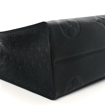 Louis Vuitton Empreinte Monogram Giant Onthego GM Black 8 of 12