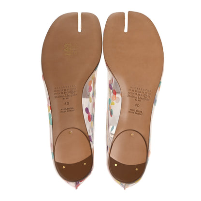 Maison Margiela PVC Confetti Printed Tabi Ballerina Flats 40 Multicolor 6 of 9