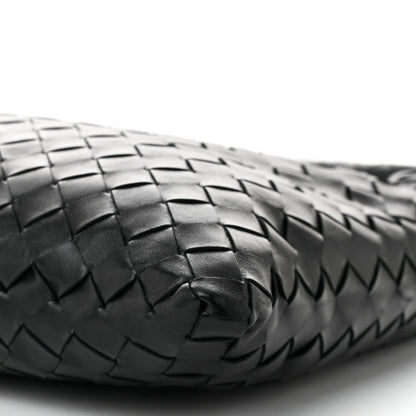 Bottega Veneta Calfskin Intrecciato Small Hop Black 10 of 10