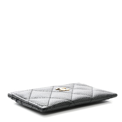 Chanel Caviar Quilted Card Holder Black 4 of 8