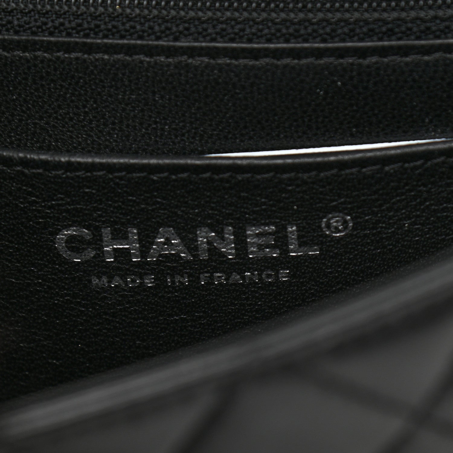 Chanel Lambskin Quilted Mini Rectangular Flap Black 7 of 11