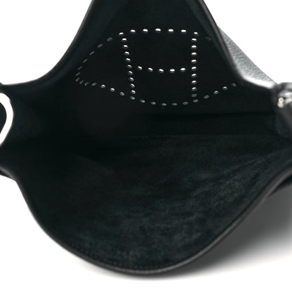 Hermes Taurillon Clemence Evelyne III PM Black 5 of 11