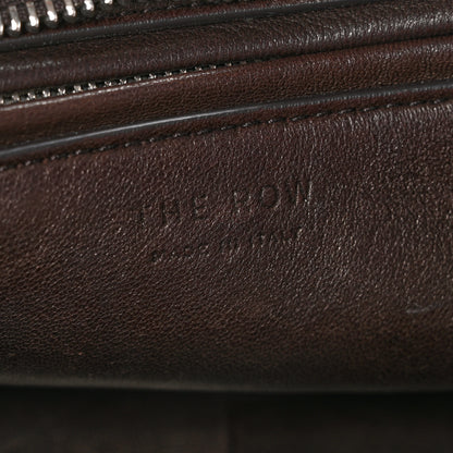 The Row Grained Calfskin E/W Top Handle Bag Deep Brown 6 of 11