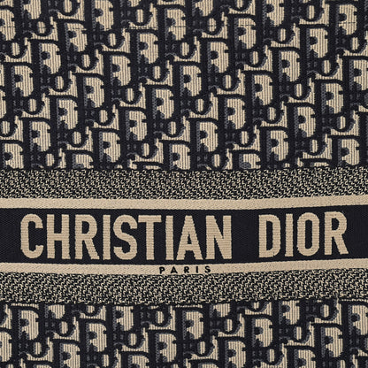 Christian Dior Oblique Large Book Tote Blue Multicolor 8 of 10