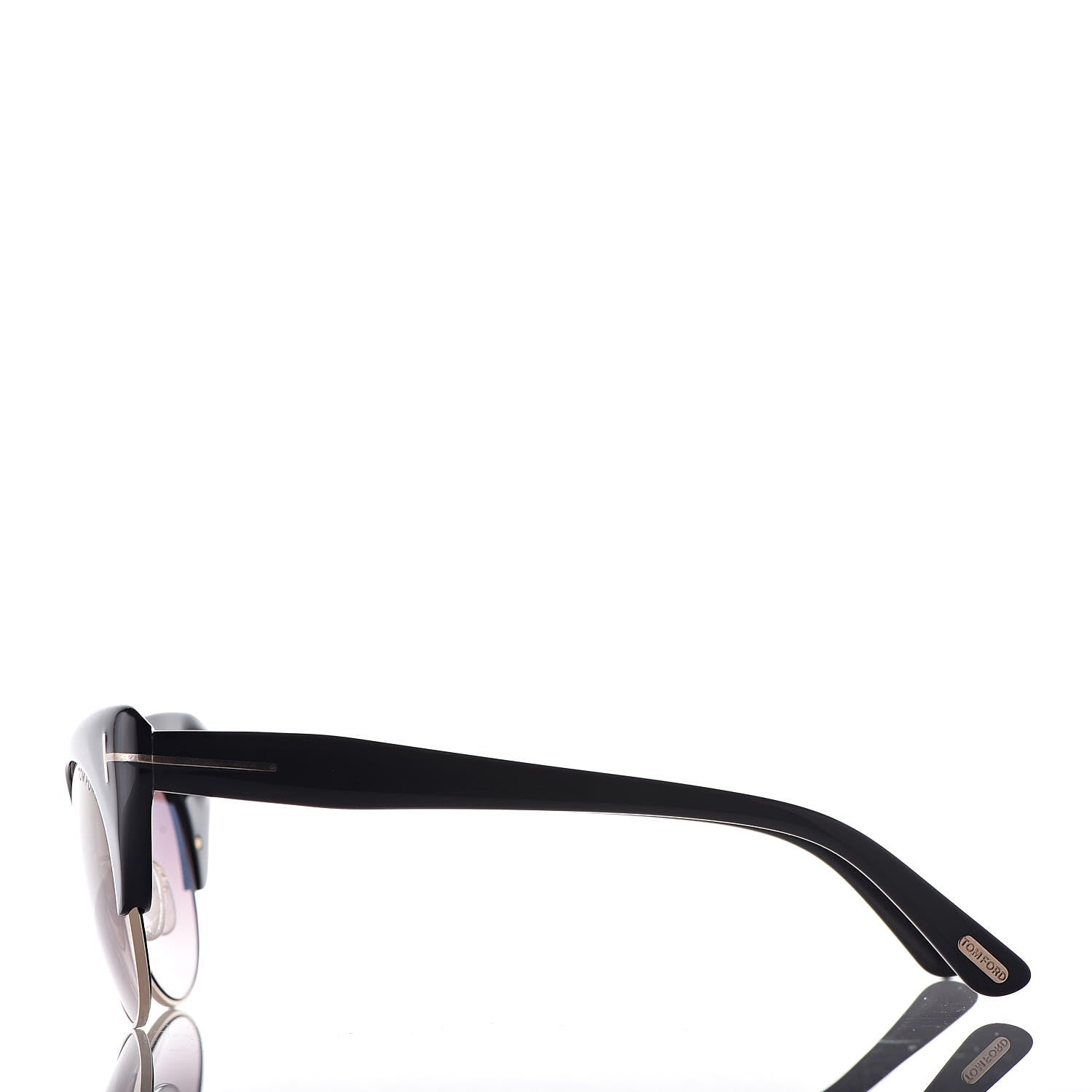 Tom Ford Lola Cat Eye Sunglasses TF387 Black 2 of 9