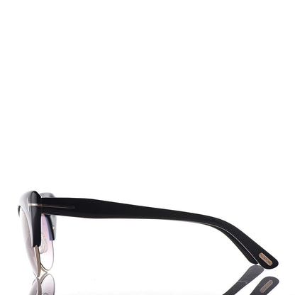 Tom Ford Lola Cat Eye Sunglasses TF387 Black 2 of 9