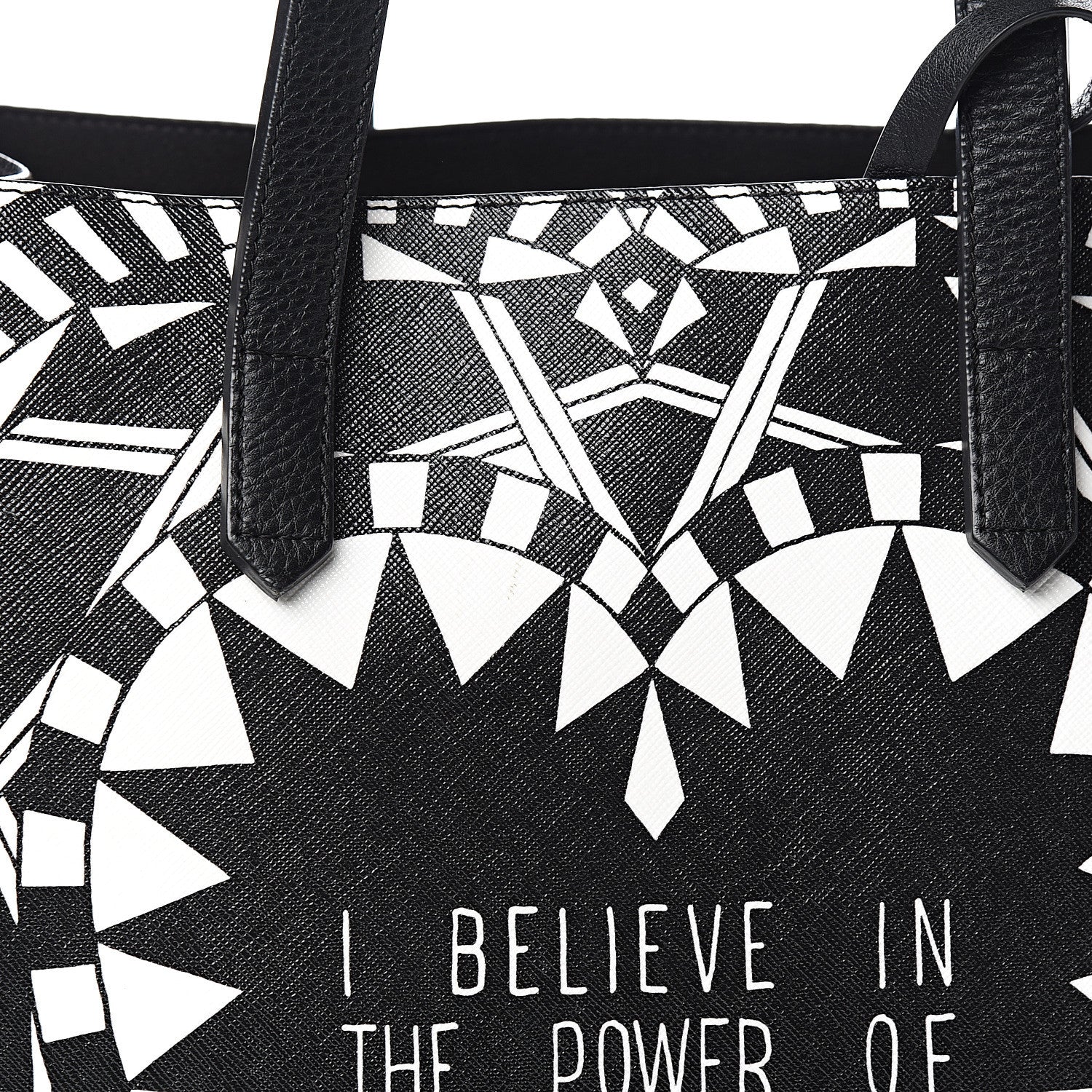 Givenchy Calfskin Power of Love Print Tote Black 15 of 15
