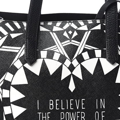 Givenchy Calfskin Power of Love Print Tote Black 15 of 15
