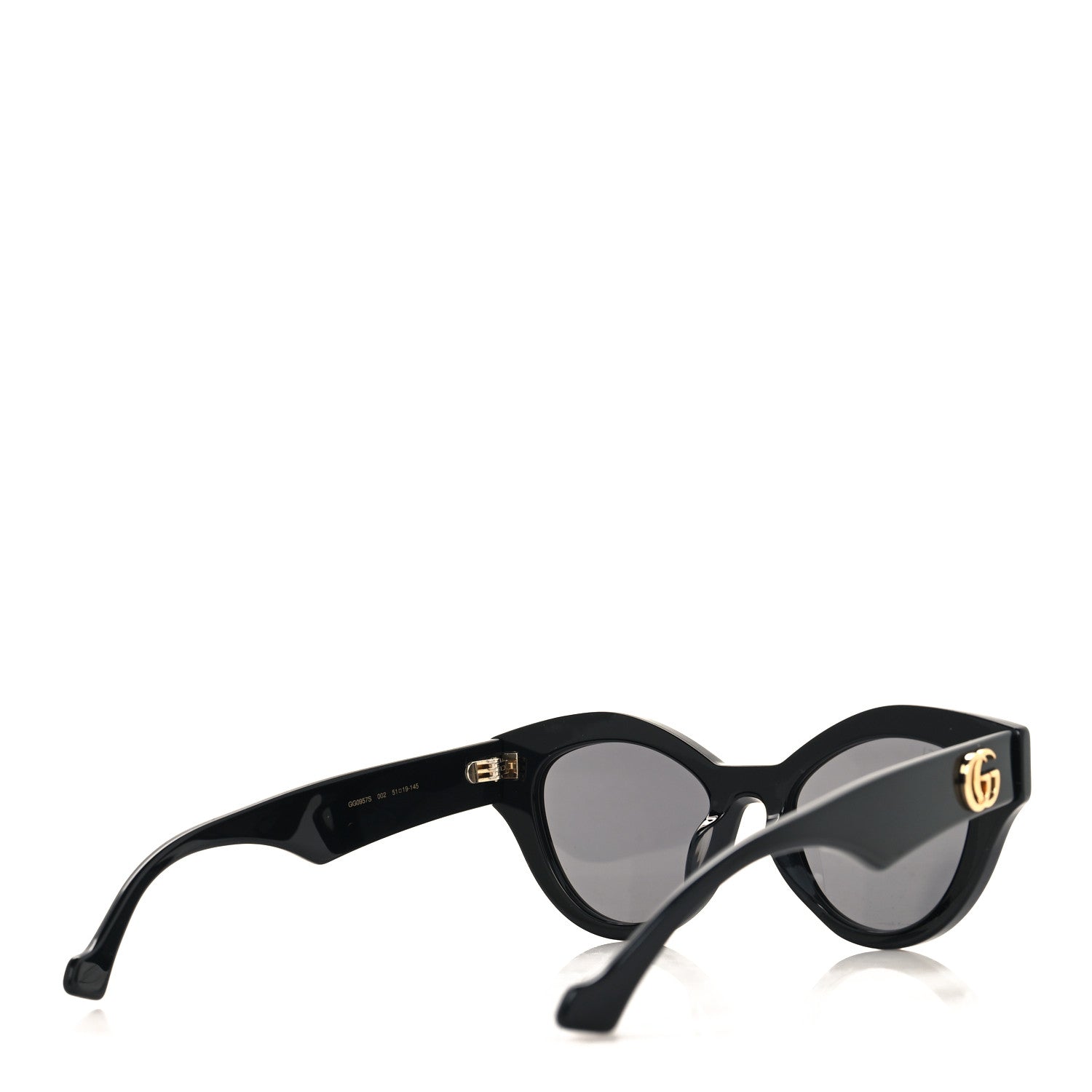 Gucci Acetate Square Frame Sunglasses GG0956S Black 4 of 8