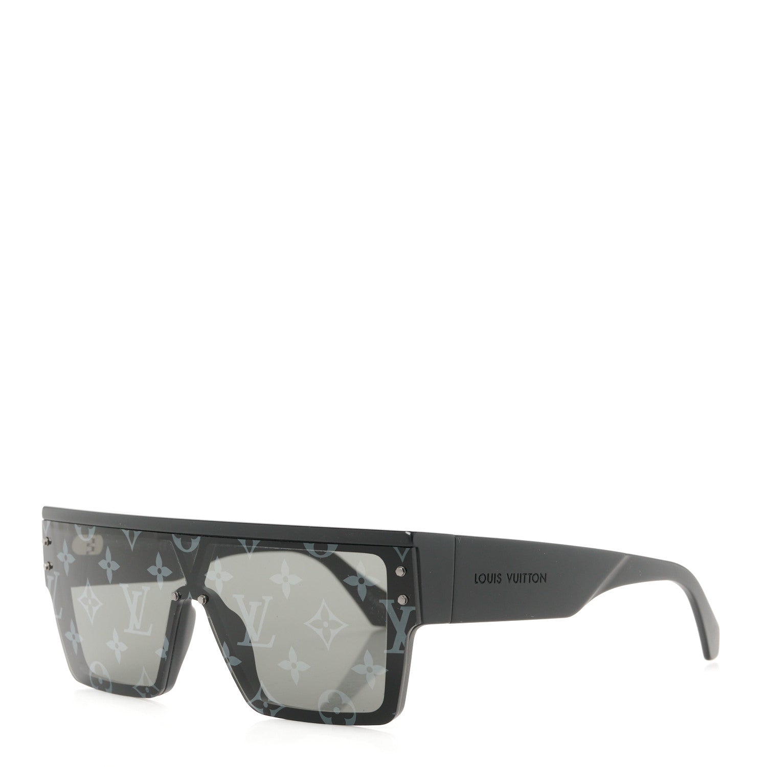 Louis Vuitton Acetate Monogram Waimea Z1583E Sunglasses Black 1 of 9