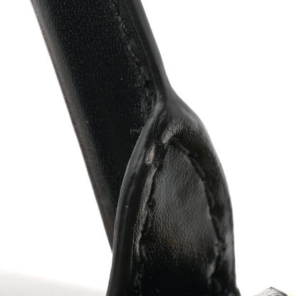 Balenciaga Shiny Box Calfskin Small Hourglass Top Handle Bag Black 13 of 13
