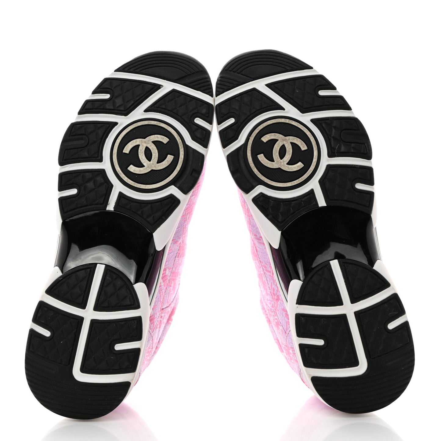 Tweed CC Sneakers 41 Pink