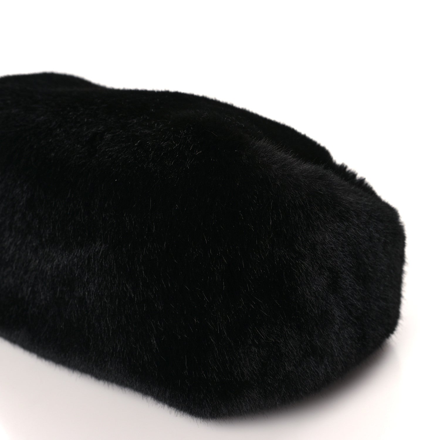 Alexander Wang Faux Fur Small Scrunchie Bag Black 8 of 9