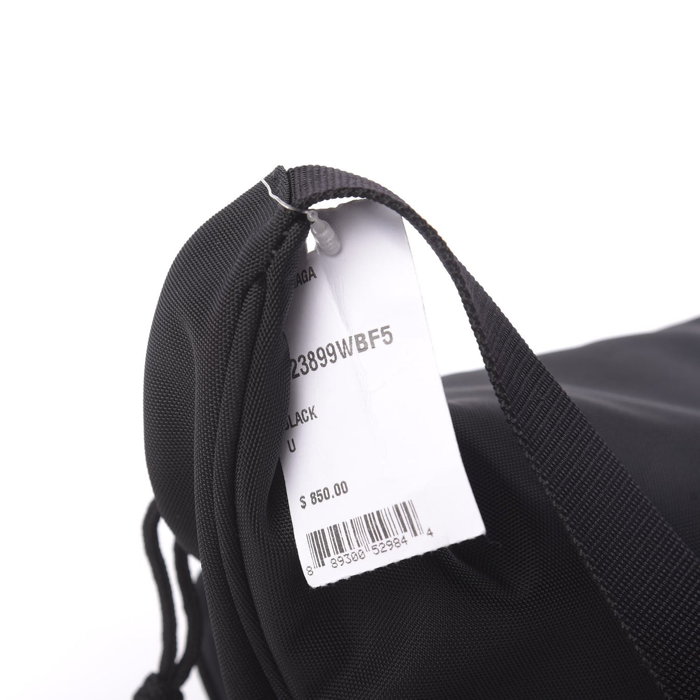 Nylon Logo Embroidered Explorer Beltpack Black
