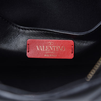 Valentino Garavani Nappa Candystud Shoulder Bag Black 6 of 11