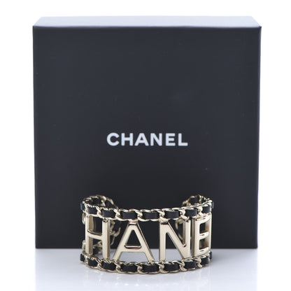 Chanel Lambskin Chain Vintage Allure Bracelet Gold 5 of 5