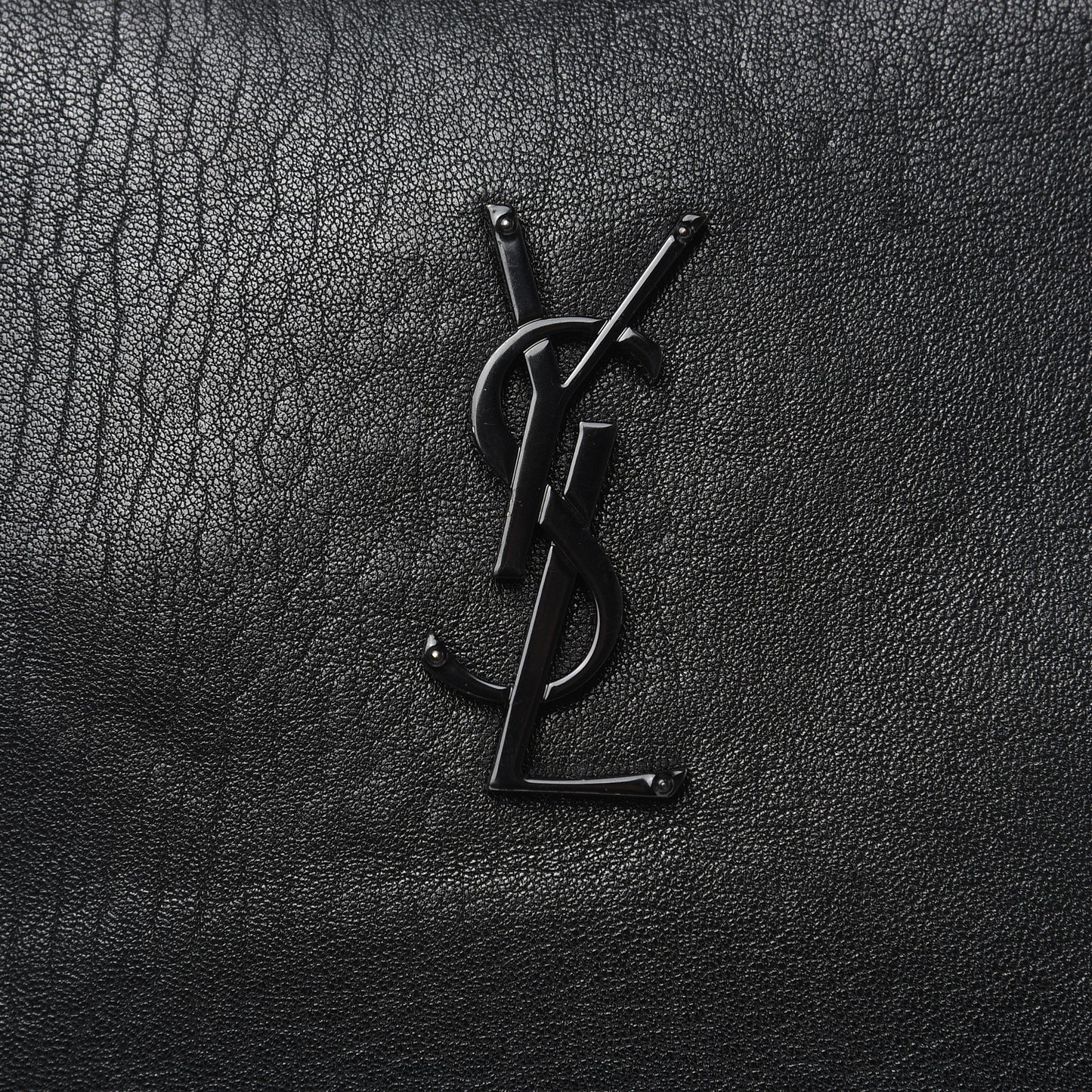 Lambskin Monogram Small Lou Camera Bag Black