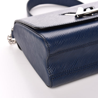 Louis Vuitton Epi Twist Shoulder Bag MM Indigo 7 of 9