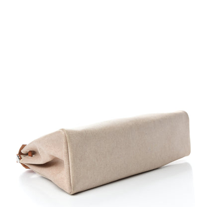 Hermes Toile Vache Calfskin Herbag 39 MM Natural 5 of 12