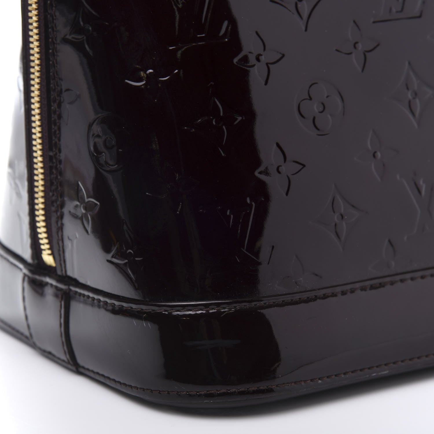 Louis Vuitton Vernis Alma GM Amarante 13 of 16