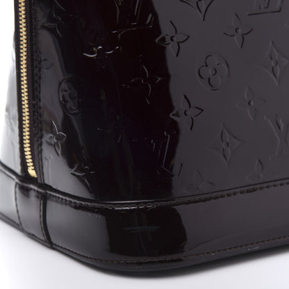Louis Vuitton Vernis Alma GM Amarante 13 of 16